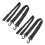 Ski Boot Sling 4pcs Black Easy Fixing Adjustable 7