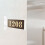 Acrylic Office Tools Office Door Sign Transparent 1set 4