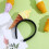 Ice Cream Headband Food-Themed Fabric 2set 4