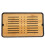 Kitchen Draining Tray Japanese Style Bamboo Tray Black 1set 4