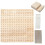 Raindrops Crochet Squaring Boards Khaki Stainless Steel 1 Set 6