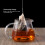 200 Pcs Empty Tea Pouch Bag Filter Paper Drawstring Bags For Loose 4