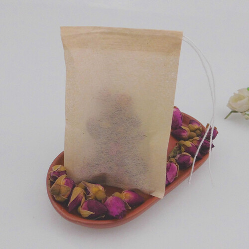 200 Pcs Empty Tea Pouch Bag Filter Paper Drawstring Bags For Loose 2