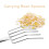 Digging Fork Silver 1set 10.4x3.5x1.2in 7