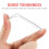 Clear Plastic Jelly Spoon Plastic 200pcs 7