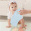 Muslin Burping Cloths Towel White 3pcs 5