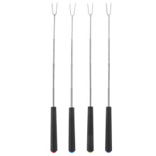 Skewers Barbecue Forks Assorted Color 4pcs For Barbecue