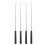 Skewers Barbecue Forks Assorted Color 4pcs For Barbecue 1