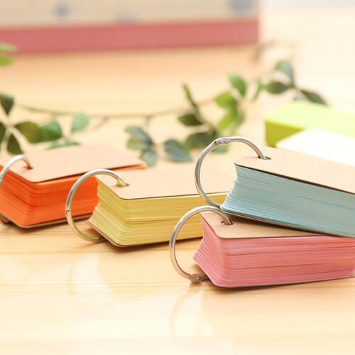 6 Pcs Little Notebook Ring Notes Pads Notepads Mini Journal Binder 2