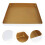 Nonstick Golden Square Pizza Baking Pan Durable Aluminum Bakeware 2