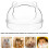 Hamster Portable Box Hamster Sand Bath Bowl Compact Design 1set 4