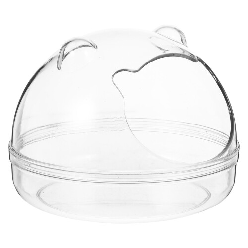 Hamster Portable Box Hamster Sand Bath Bowl Compact Design 1set 2