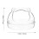 Hamster Portable Box Hamster Sand Bath Bowl Compact Design 1set 2