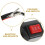 Offroad Riding Motorcycle Handlebar Switch Black Plastic 1set 9