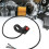 Offroad Riding Motorcycle Handlebar Switch Black Plastic 1set 6