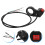 Offroad Riding Motorcycle Handlebar Switch Black Plastic 1set 11
