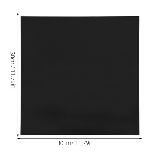 Feuille Noire Pour Fabrication D'objets DIY Élégante 1