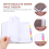 Portable Academic Planner Paper Brown 1set Rectangle Shape 10