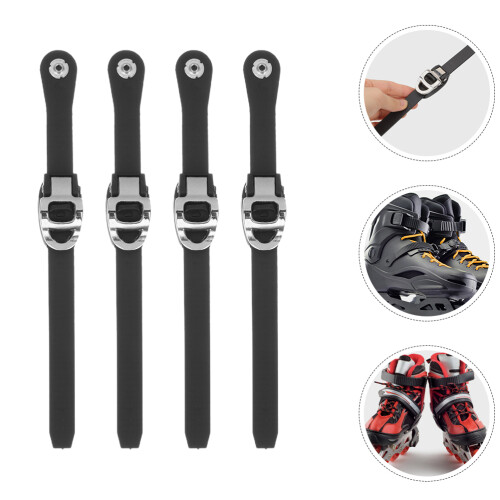 Skate Fixing Strap Pp Material 4pcs 10.02x0.98x0.79in 2