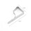 10 Pcs Tablecloth Clip Holder Clips Clamps Tablecloths Silver 2