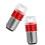 2 Pcs Motorcycle Brake Light Headlight Motorcycles Bulb Red 8