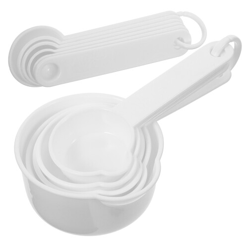 Kitchen Measuring Spoons 1 Set For Home Users White