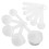 Kitchen Measuring Spoons 1 Set For Home Users White 9