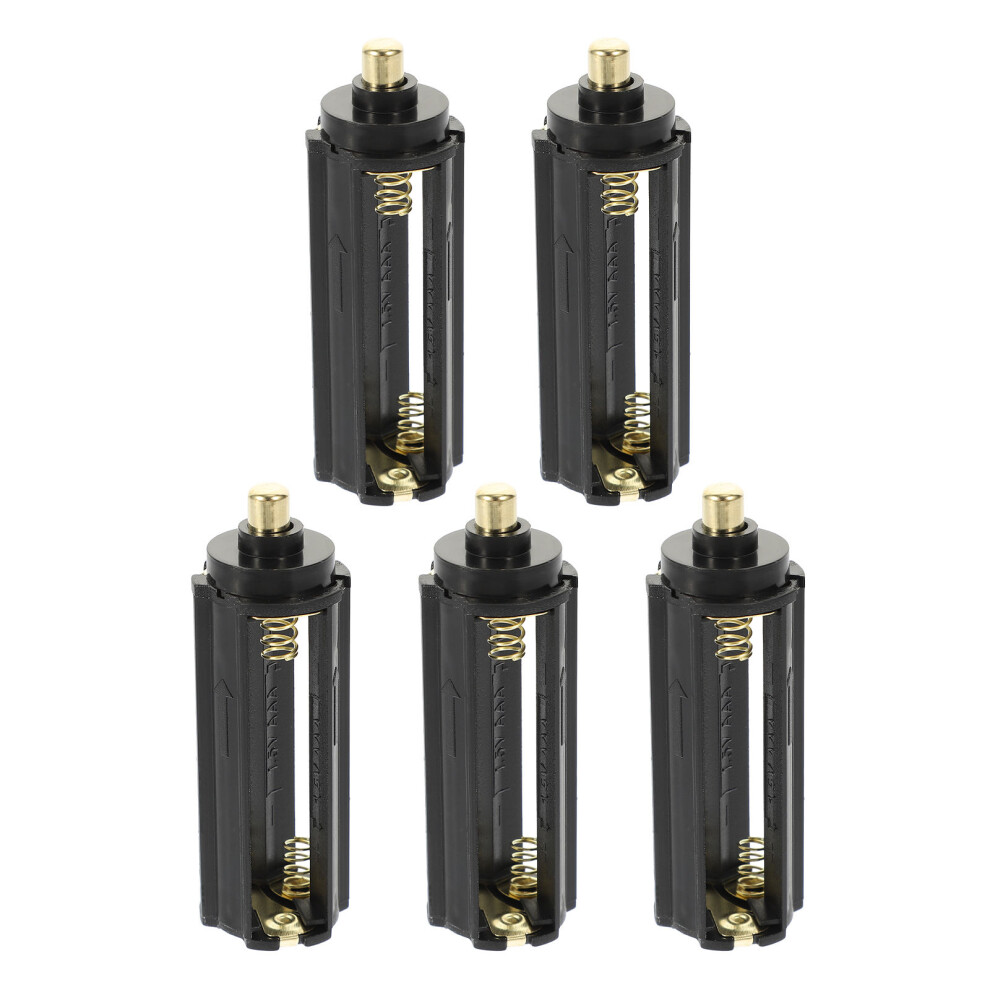 5Pcs Aaa Battery Organizer Case With Locking Mechanism 3171601201381
