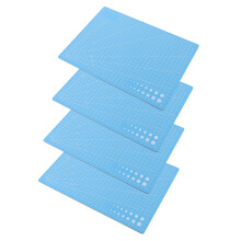 4 Pcs Cutting Board Patchwork Scrapbook Tools Multifunction Pvc