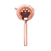 Roestvrijstalen cocktailzeef baraccessoire roségoud voor bartenders