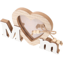Mother'S Day Photo Frame Multi Wood 1 Pcs 6.9x4.1in