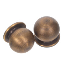 2 Pcs Exterior Chrome Brass Handle Furniture Pull