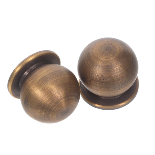 2 Pcs Exterior Chrome Brass Handle Furniture Pull