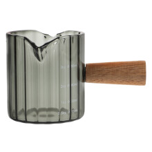 Espresso Cup Met Uitloop En Hout Handvat