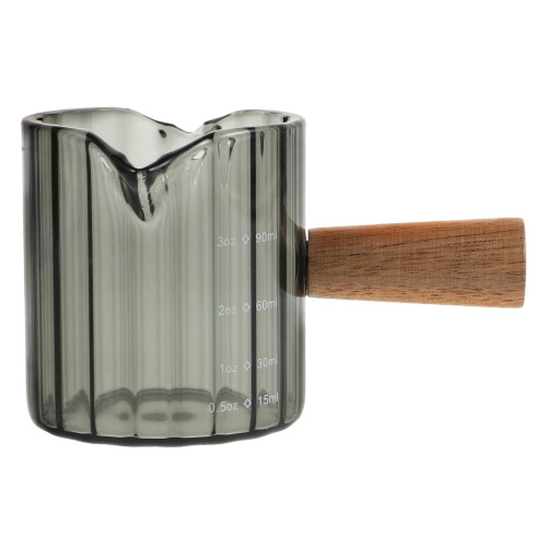 Espresso Cup Met Uitloop En Hout Handvat