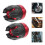 Motorcycle Front Fork Frame Sliders Red Aluminum Alloy 4pcs 4