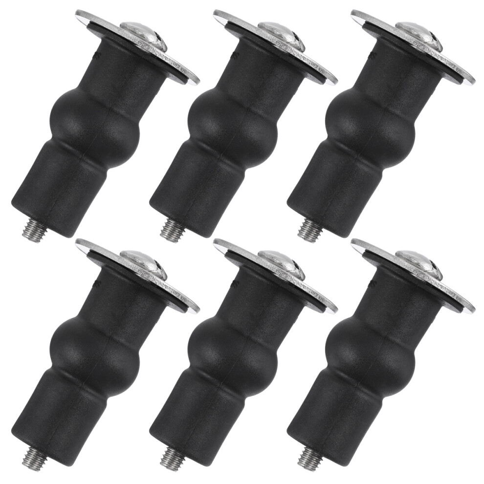 6 Pcs Toilet Seat Accessories Bolts Replacement Fasteners Fixings 3171601240182