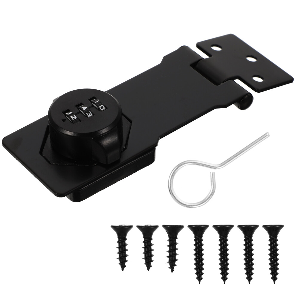 Black Cabinet Combination Lock For Desk Drawer Child Safety Lock 3171601240366