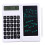 Foldable 6 Inch LCD Writing Tablet with Stylus - Multi-Function Digital Calculator 3
