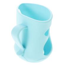 Silicone Baby Bottle Handle And Non-Slip For Feeding Time Sky-Blue