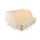 Plastic Bunny Container Litter Box White Plastic 1set 3