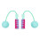 Indoor Jump Rope With Ropeless Design Pvc 1 Pair 1