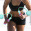 Indoor Jump Rope With Ropeless Design Pvc 1 Pair 10