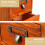 Wooden Storage Grinder Automatic Ladder Office Light Brown 9