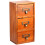Wooden Storage Grinder Automatic Ladder Office Light Brown 6