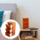 Wooden Storage Grinder Automatic Ladder Office Light Brown 5