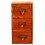 Wooden Storage Grinder Automatic Ladder Office Light Brown 2