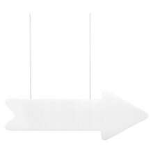 Dancingroom Diy Yard Sign, Blank Plastic, 44.00cm X 40.00cm