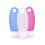 Shower Hanging Bottles Refillable Assorted Color 3pack 1