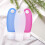 Shower Hanging Bottles Refillable Assorted Color 3pack 10